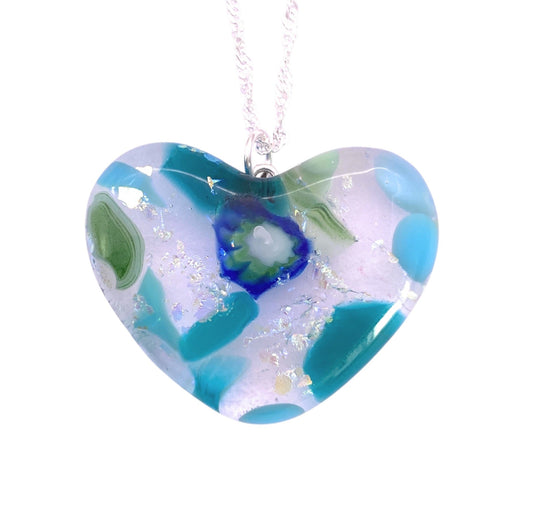 Handmade Glass Pendant - Calon Glass & Murano Passion