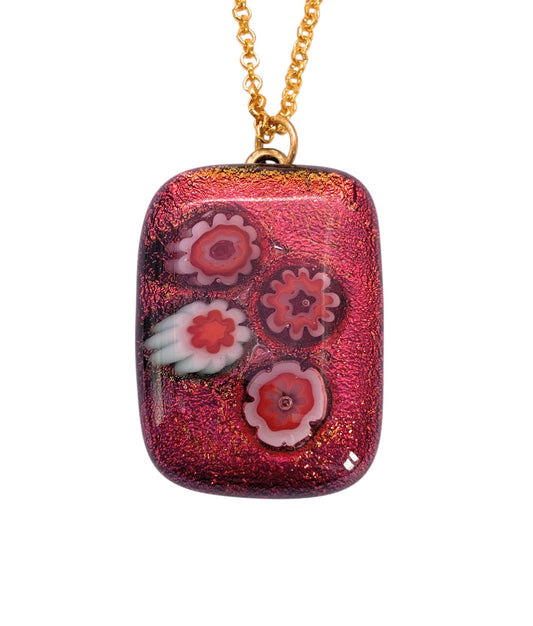 Handmade Glass Pendant - Calon Glass & Murano Passion