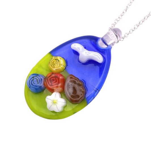 Handmade Glass Pendant - Calon Glass & Murano Passion