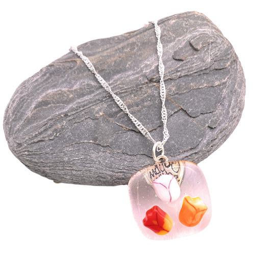 Handmade Glass Pendant - Calon Glass & Murano Passion