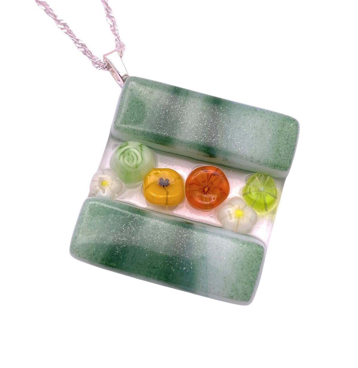 Handmade Glass Pendant - Calon Glass & Murano Passion