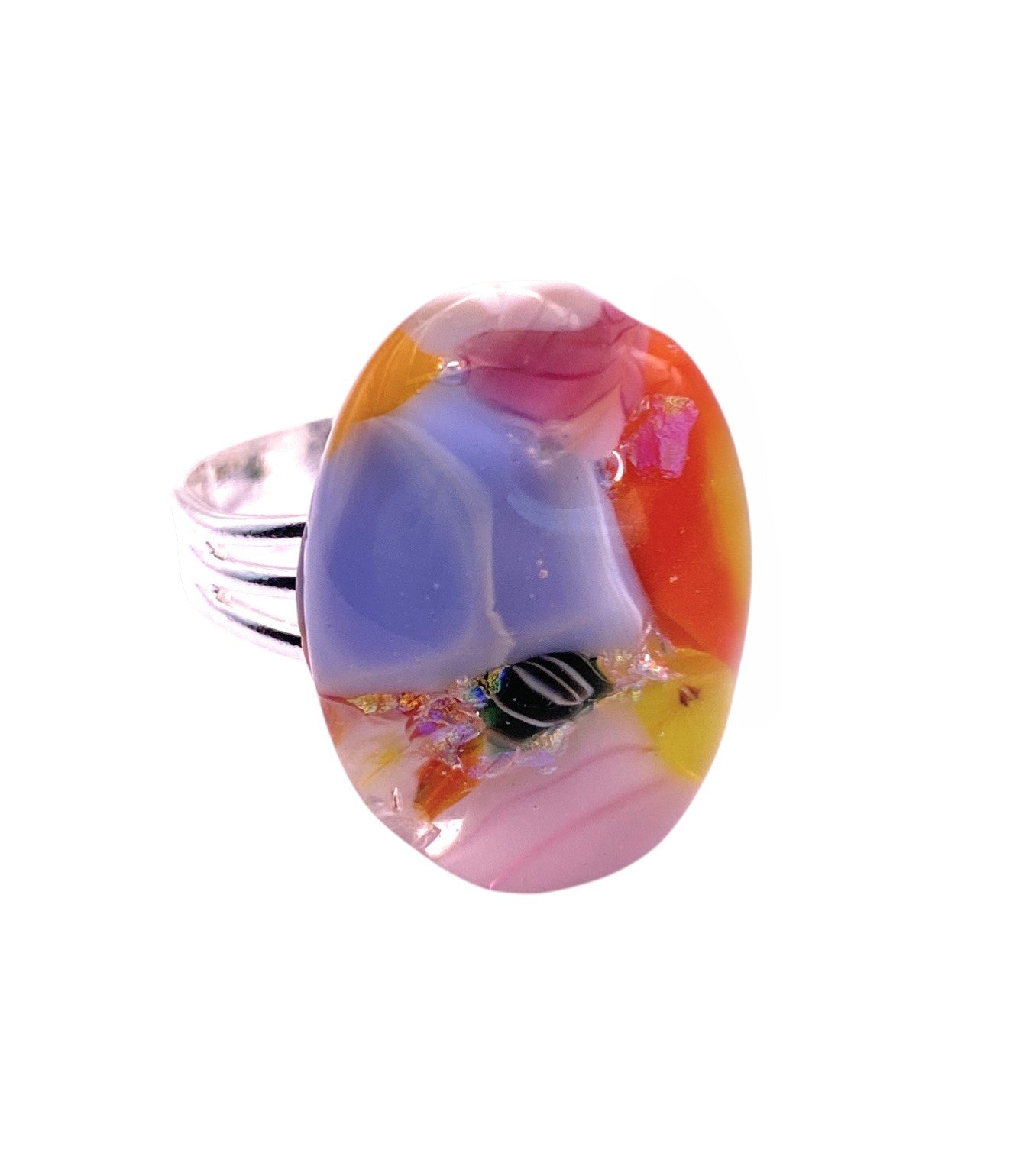 Handmade Glass Ring - Calon Glass & Murano Passion