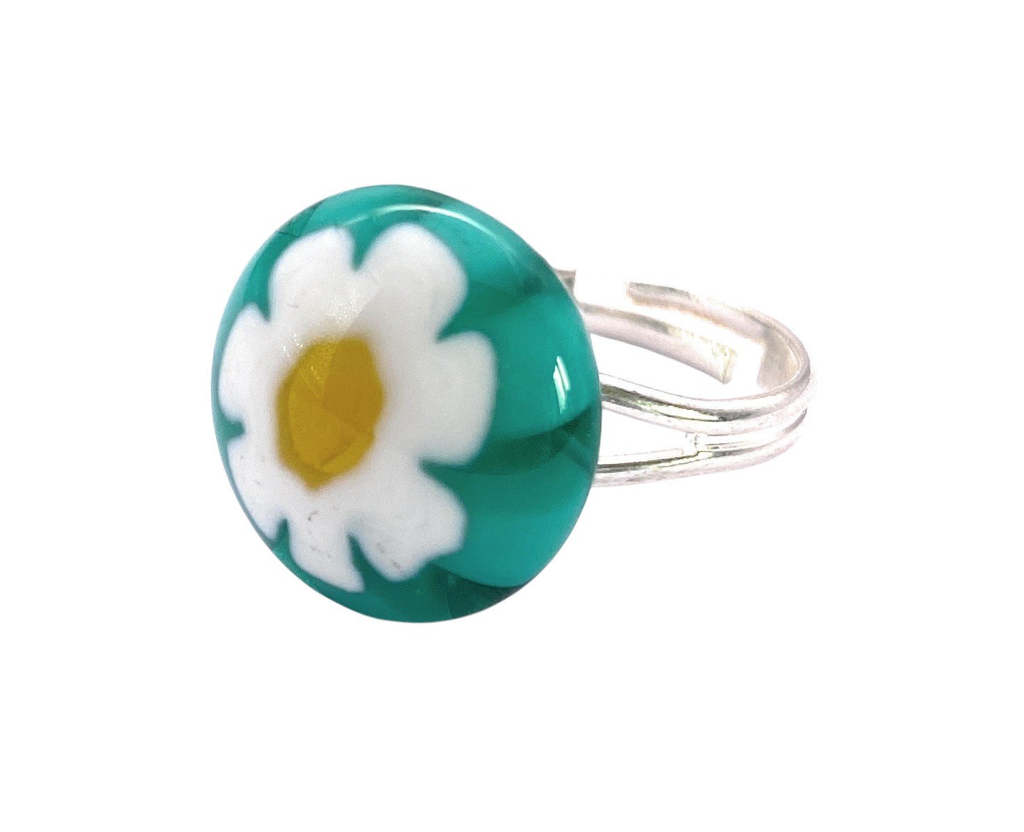 Handmade Glass Ring - Calon Glass & Murano Passion
