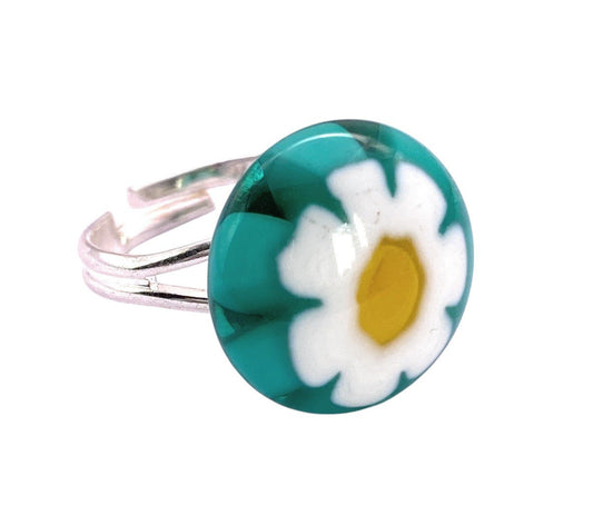 Handmade Glass Ring - Calon Glass & Murano Passion