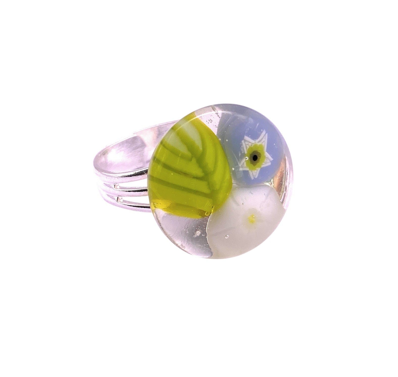 Handmade Glass Ring - Calon Glass & Murano Passion
