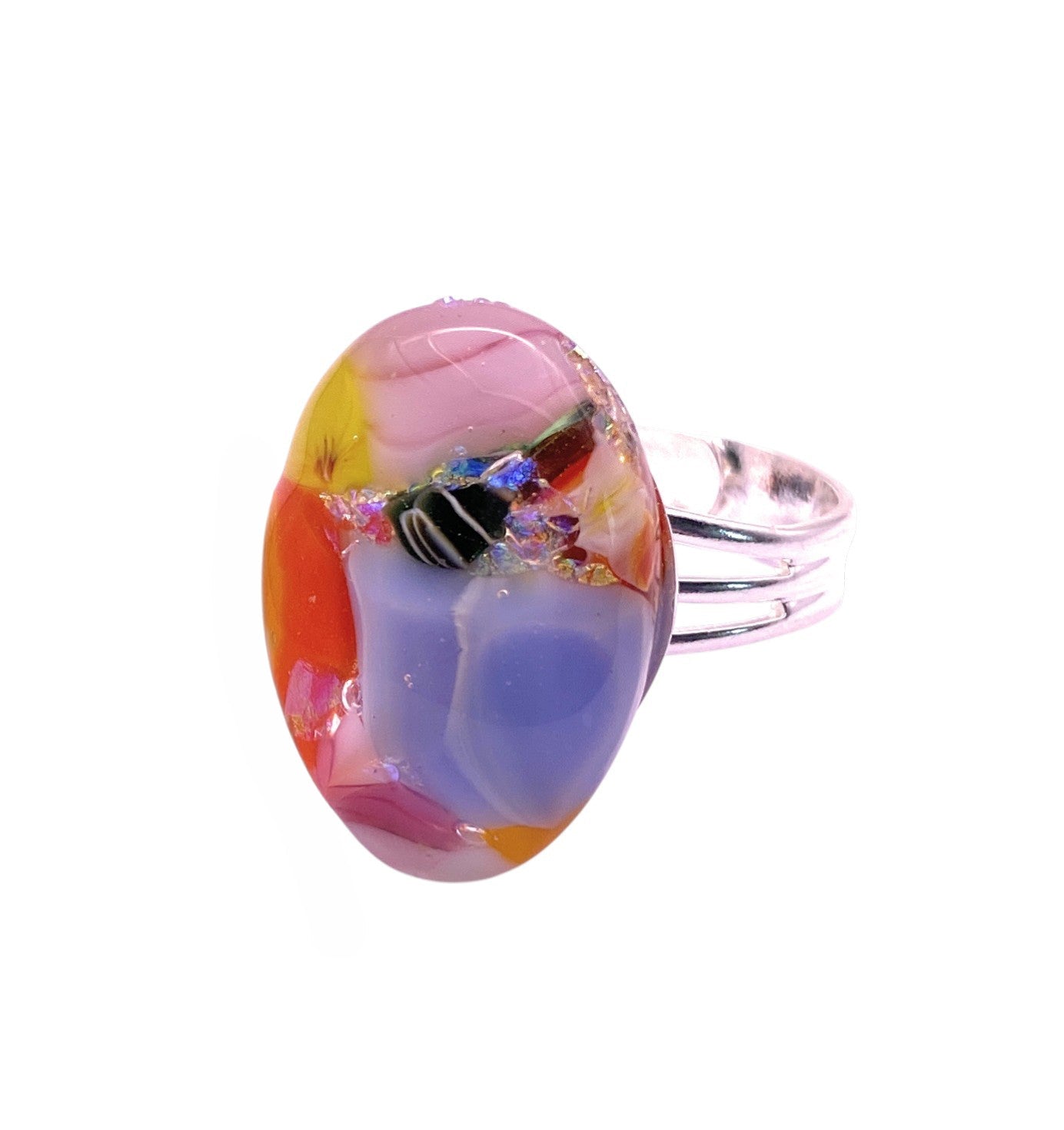 Handmade Glass Ring - Calon Glass & Murano Passion