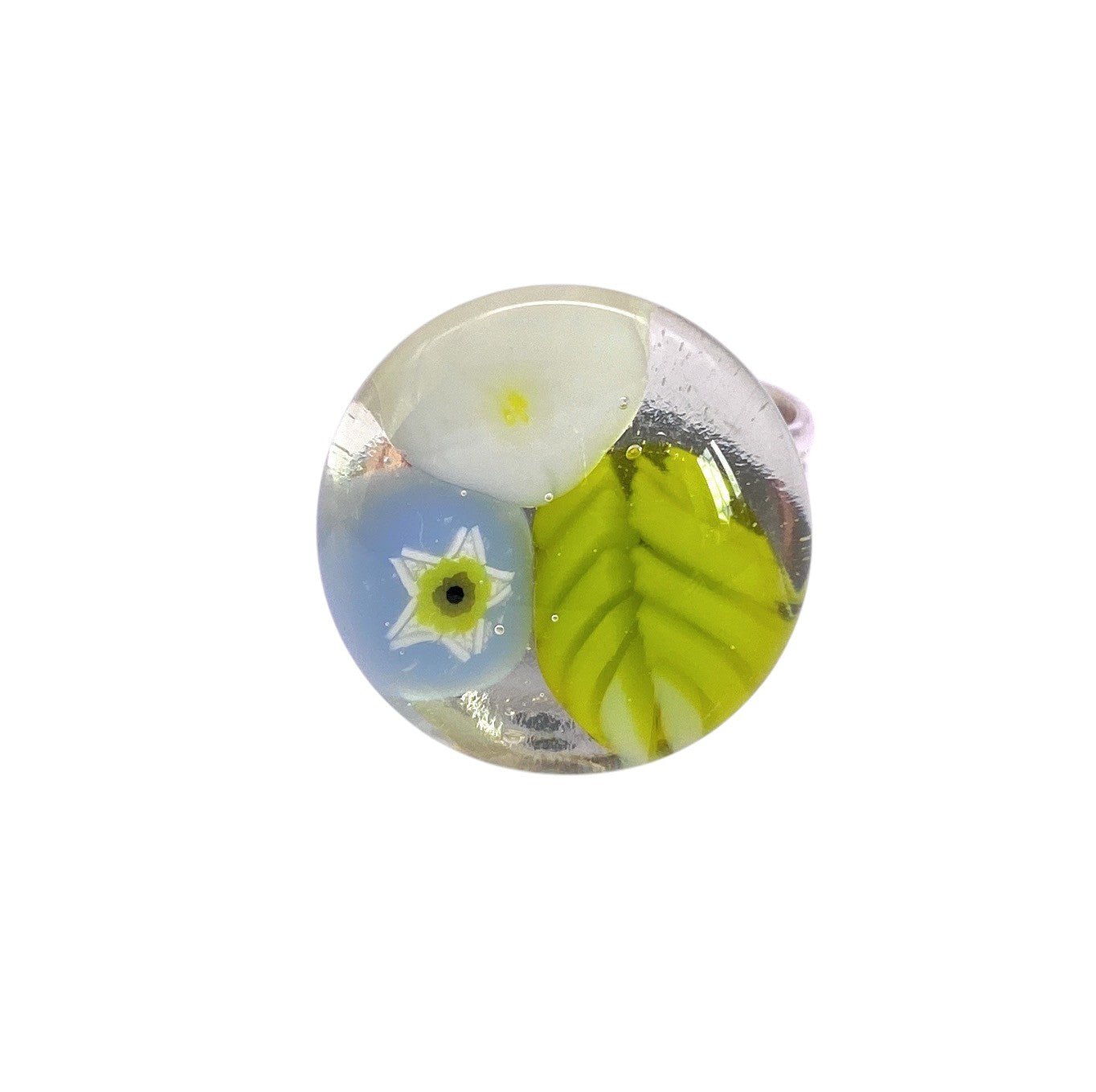 Handmade Glass Ring - Calon Glass & Murano Passion