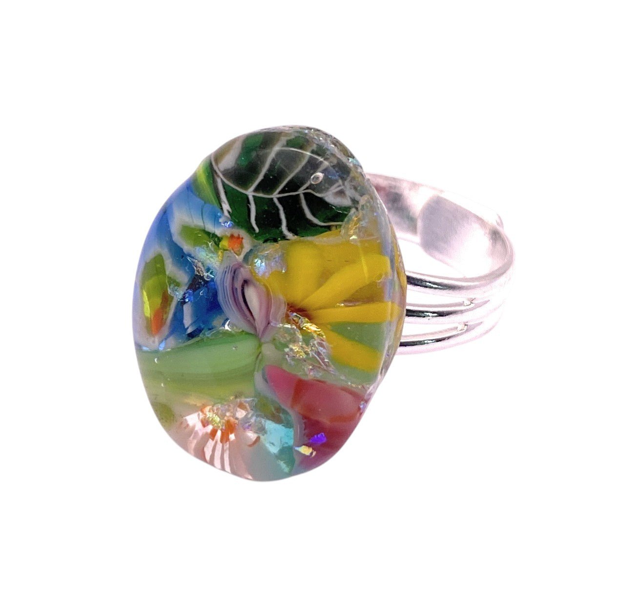 Handmade Glass Ring - Calon Glass & Murano Passion