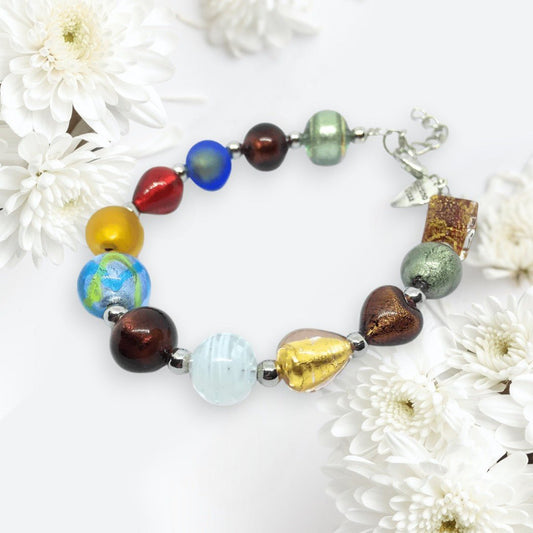 Murano Glass Bracelet - Calon Glass & Murano Passion