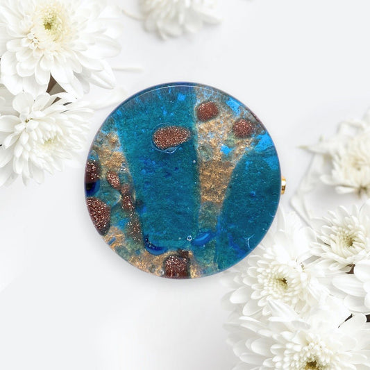 Murano Glass Brooch - Calon Glass & Murano Passion