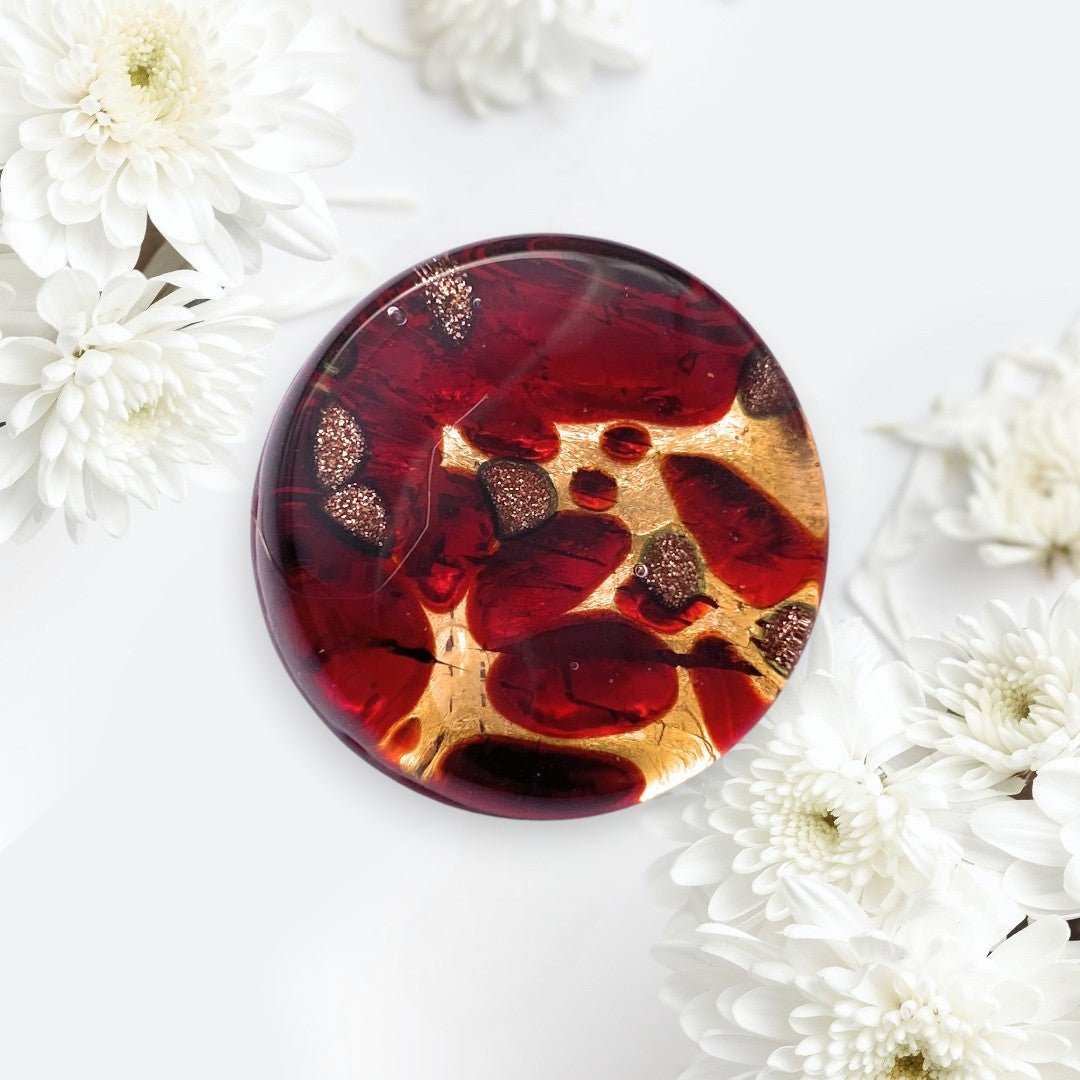 Murano Glass Brooch - Calon Glass & Murano Passion