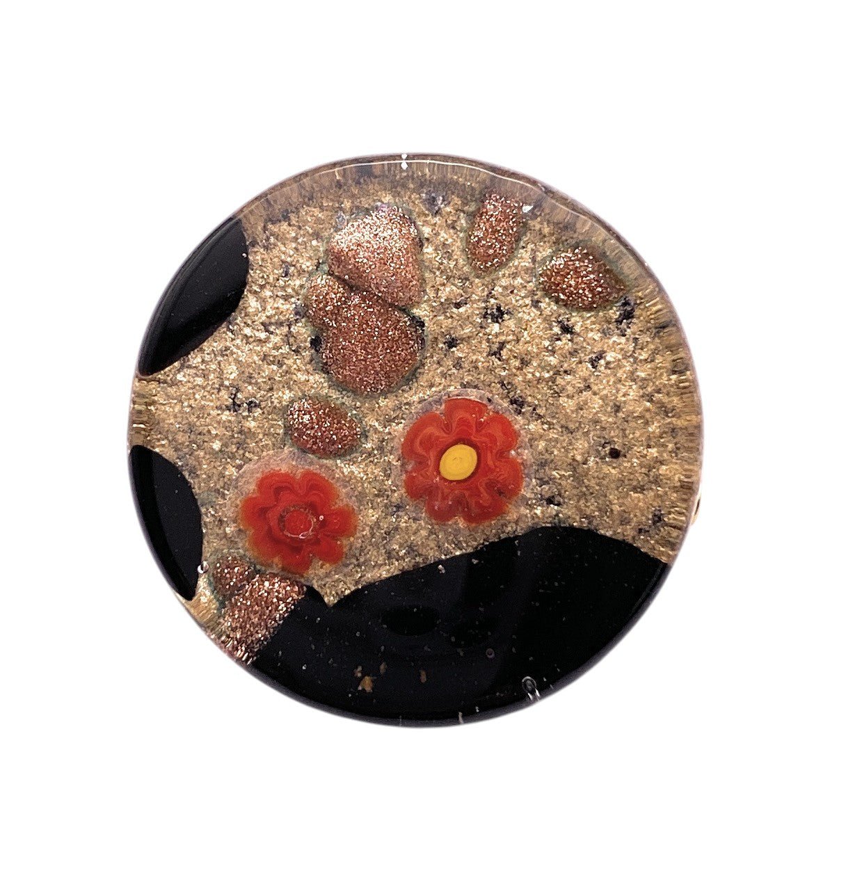 Murano Glass Brooch - Calon Glass & Murano Passion