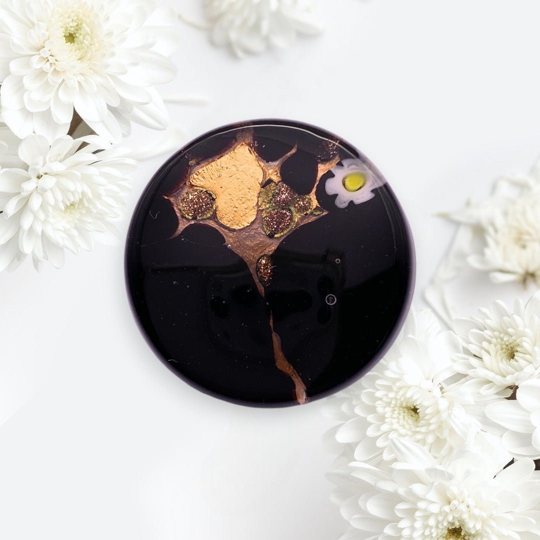 Murano Glass Brooch - Calon Glass & Murano Passion