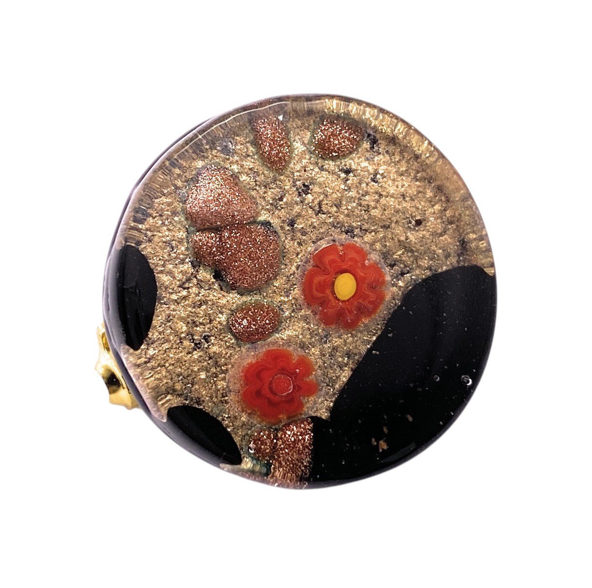 Murano Glass Brooch - Calon Glass & Murano Passion