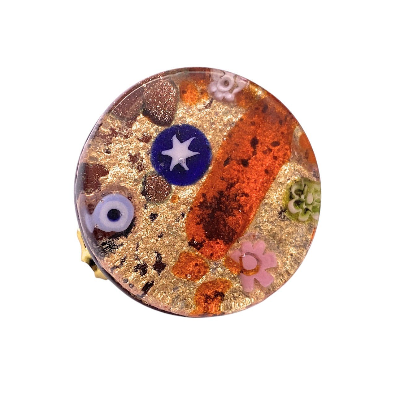 Murano Glass Brooch - Calon Glass & Murano Passion