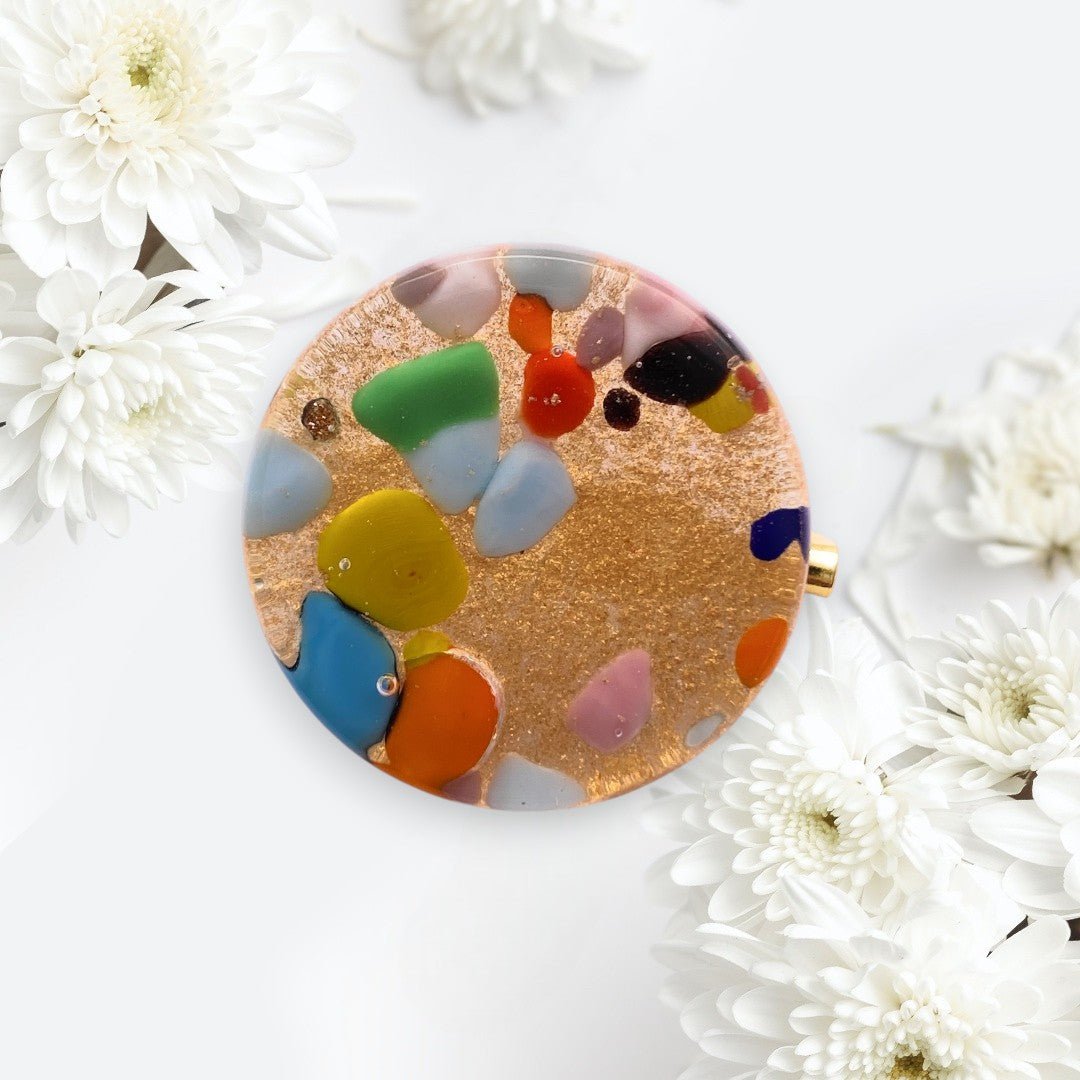 Murano Glass Brooch - Calon Glass & Murano Passion