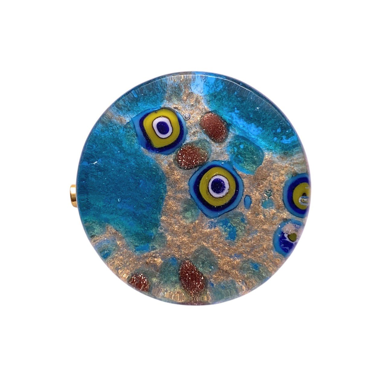 Murano Glass Brooch - Calon Glass & Murano Passion