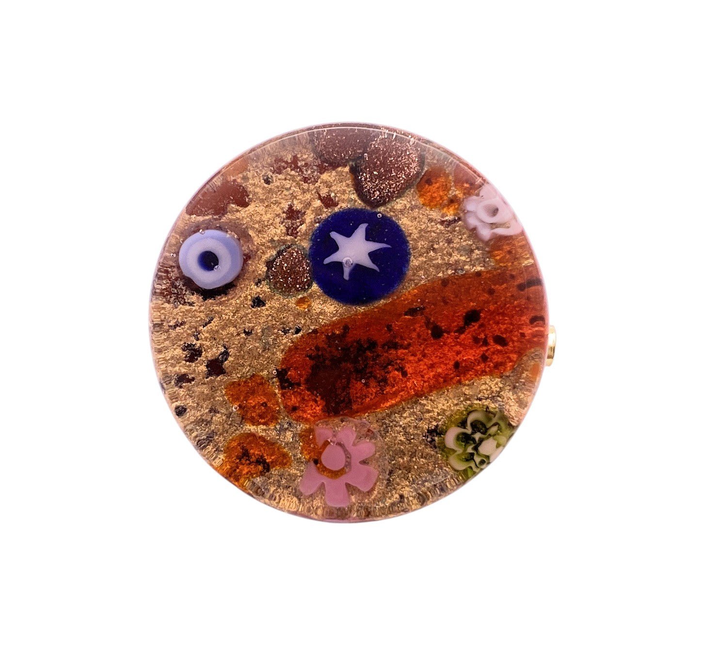 Murano Glass Brooch - Calon Glass & Murano Passion