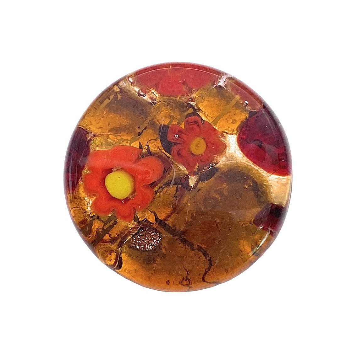 Murano Glass Brooch - Calon Glass & Murano Passion