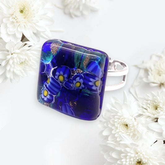 Murano Glass Ring - Calon Glass & Murano Passion
