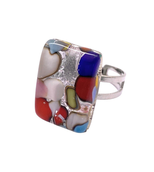 Murano Glass Ring - Calon Glass & Murano Passion