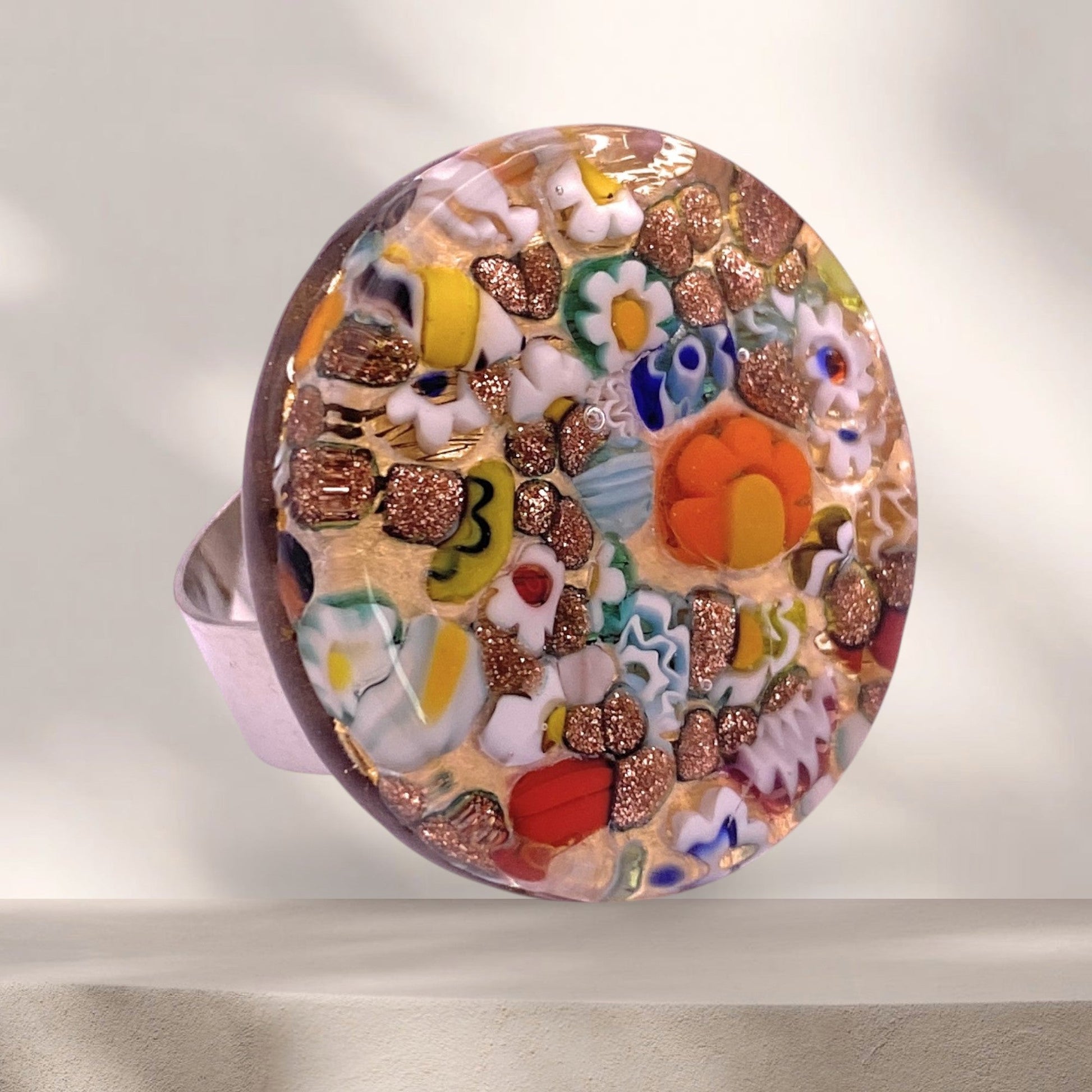 Murano Glass Ring - Calon Glass & Murano Passion