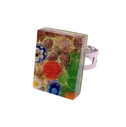 Murano Glass Ring - Calon Glass & Murano Passion