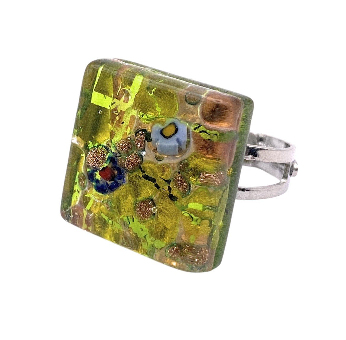 Murano Glass Ring - Calon Glass & Murano Passion