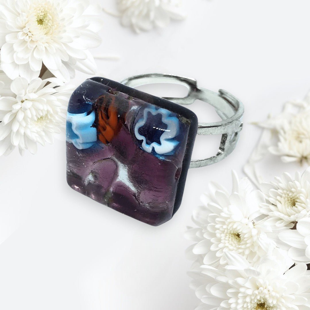 Murano Glass Ring - Calon Glass & Murano Passion