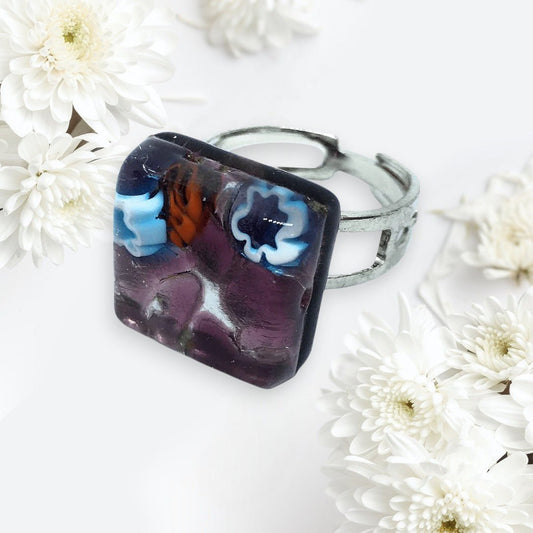 Murano Glass Ring - Calon Glass & Murano Passion