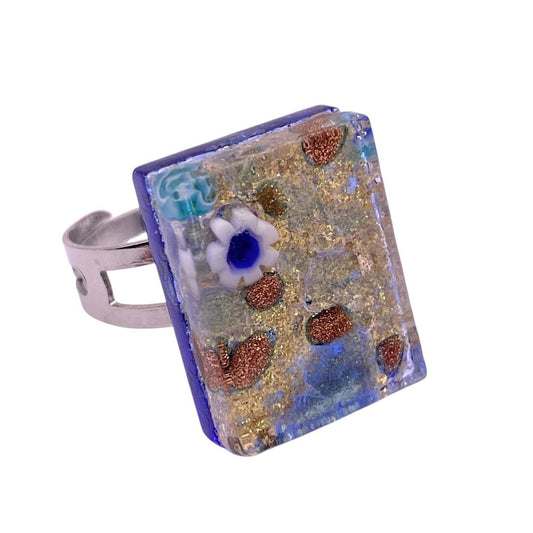 Murano Glass Ring - Calon Glass & Murano Passion