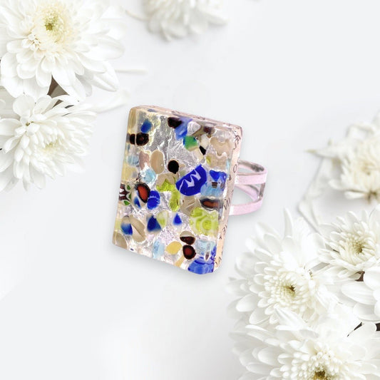 Murano Glass Ring - Calon Glass & Murano Passion