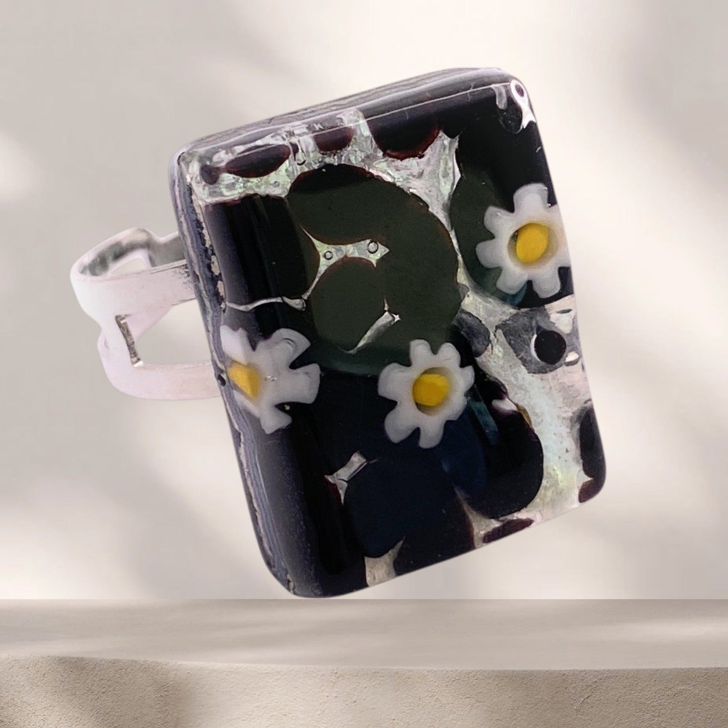 Murano Glass Ring - Calon Glass & Murano Passion
