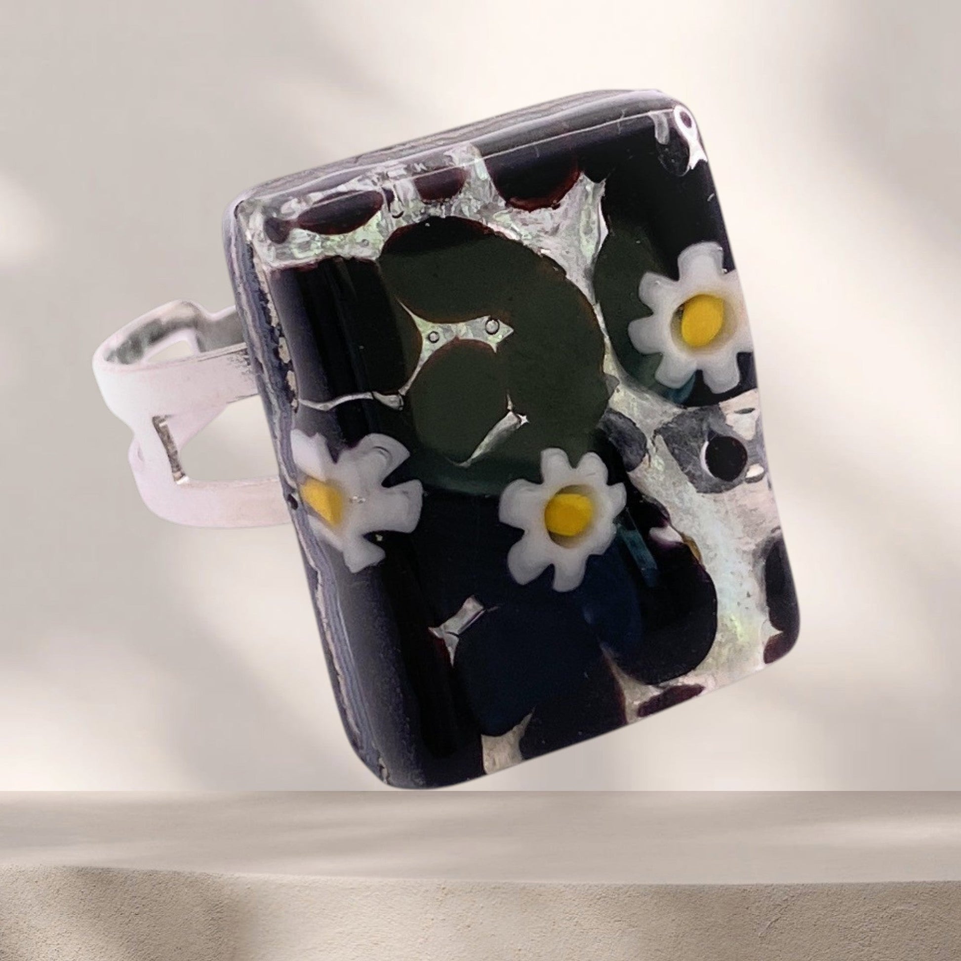 Murano Glass Ring - Calon Glass & Murano Passion