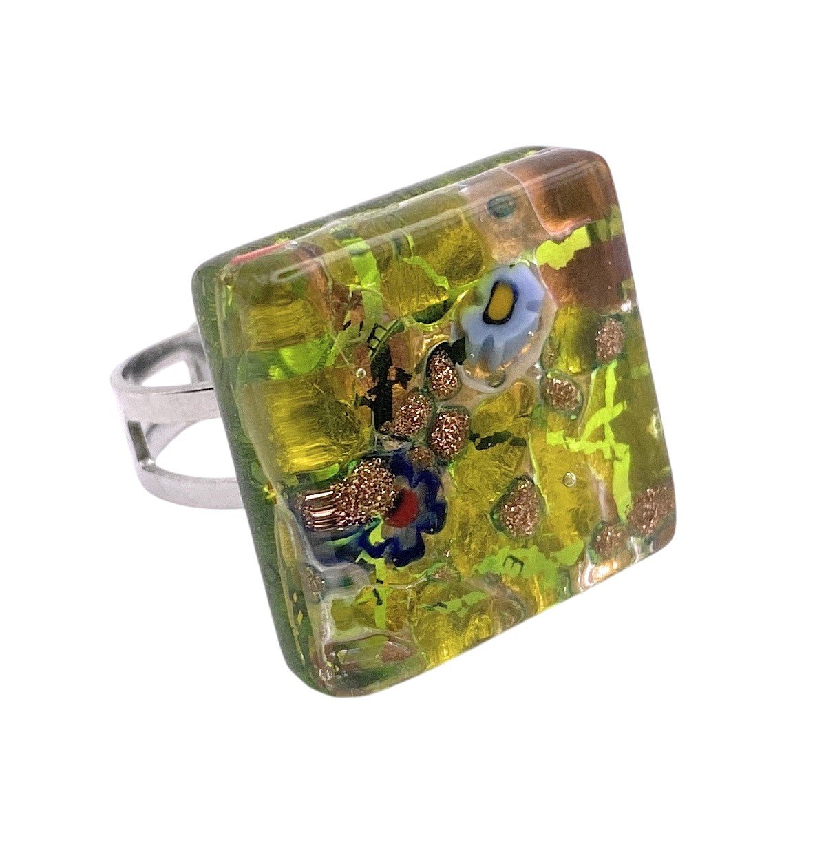 Murano Glass Ring - Calon Glass & Murano Passion