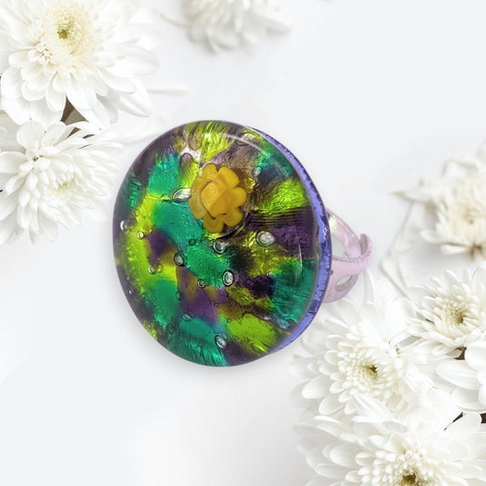 Murano Glass Ring - Calon Glass & Murano Passion