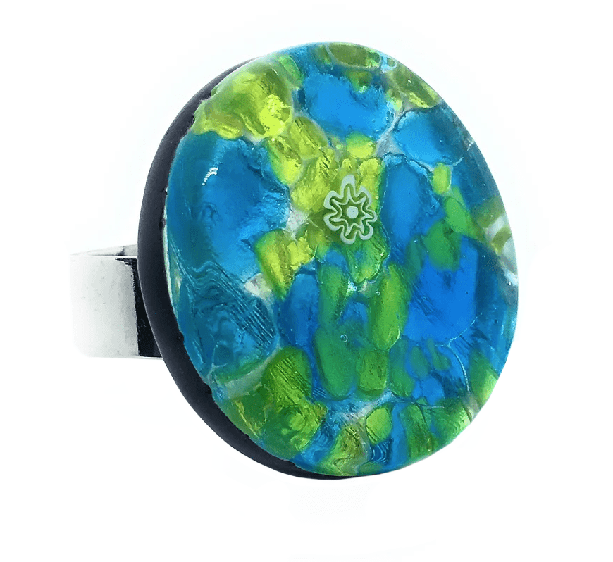 Murano Glass Ring - Calon Glass & Murano Passion