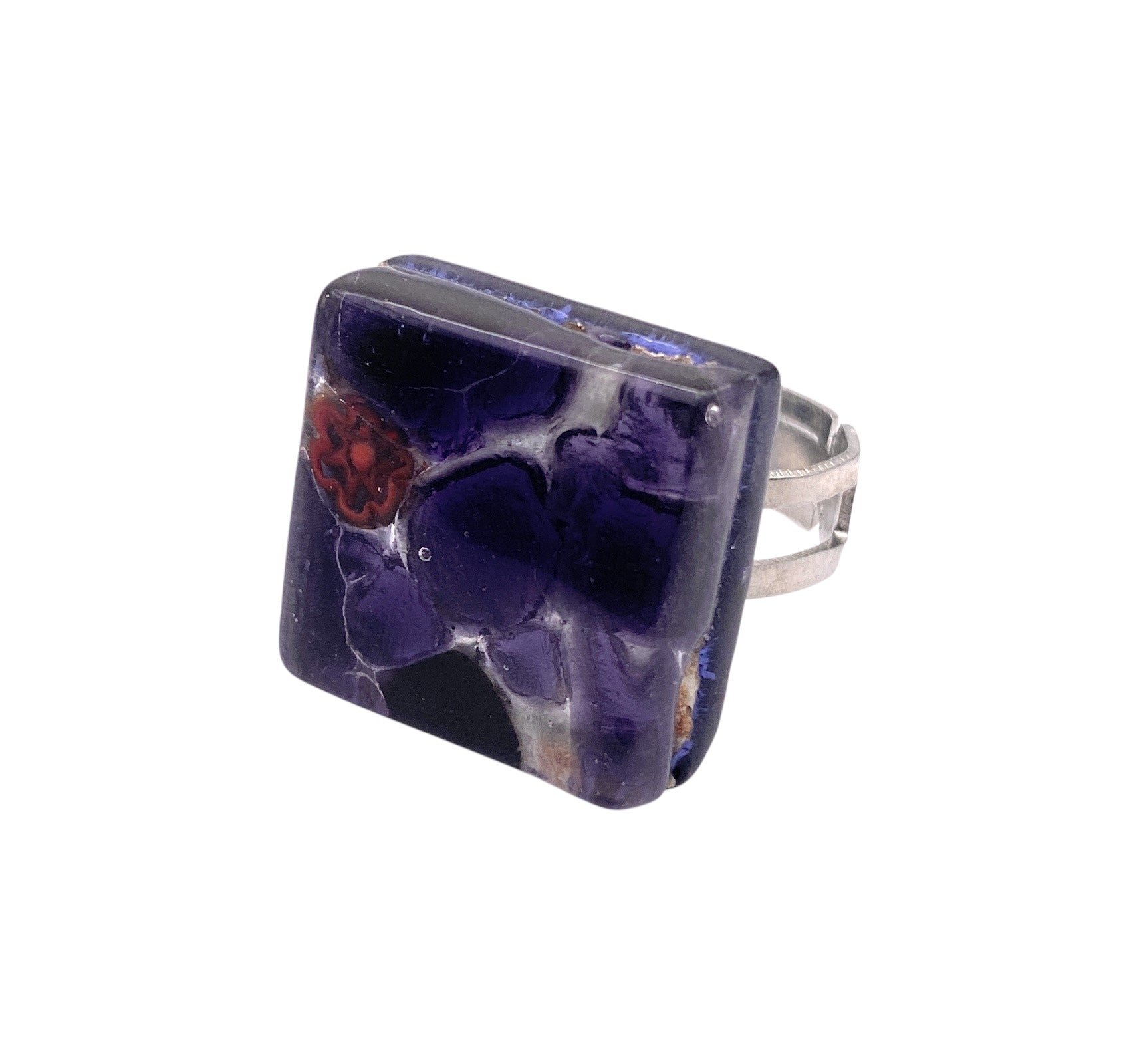 Murano Glass Ring - Calon Glass & Murano Passion