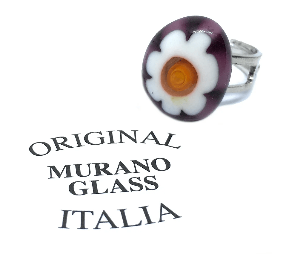 Murano Glass Ring - Calon Glass & Murano Passion