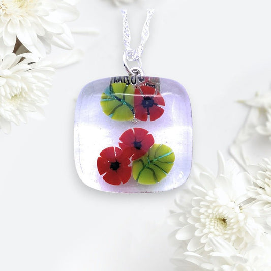 Handmade Glass Pendant - Calon Glass & Murano Passion