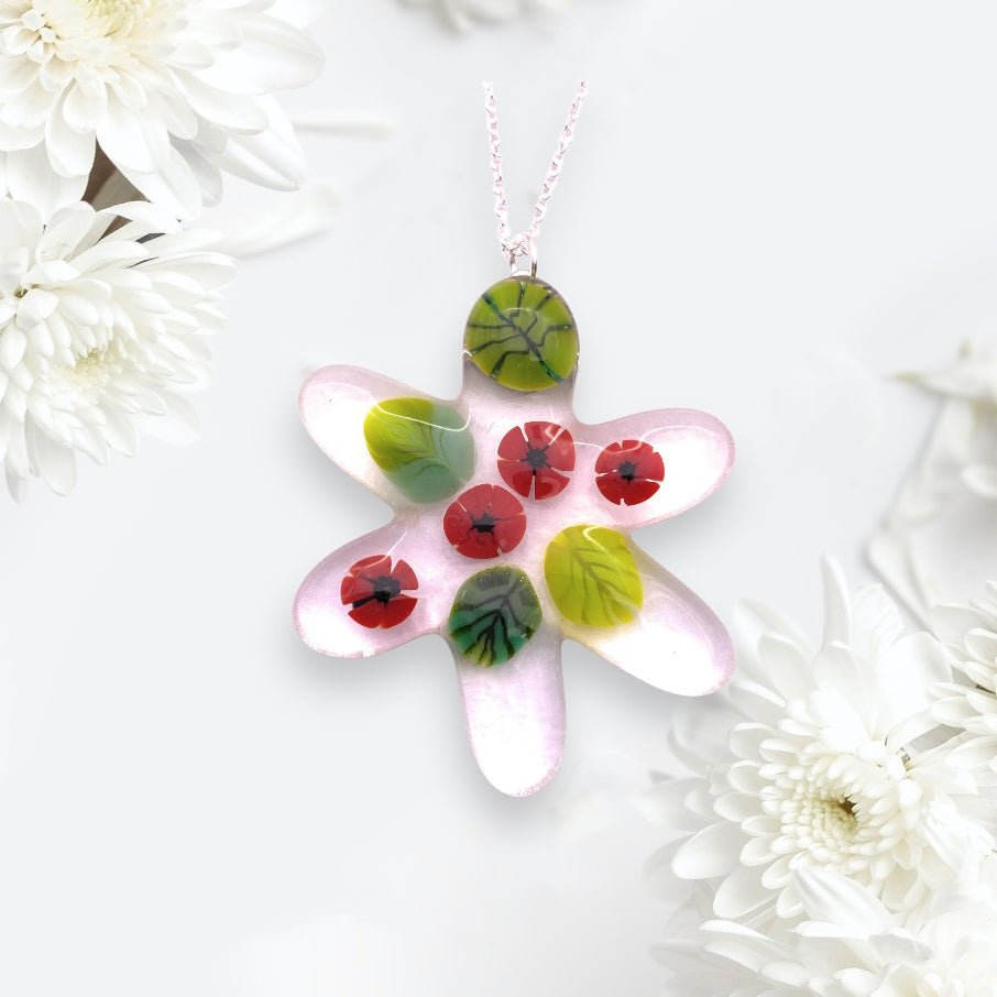 Handmade Glass Pendant - Calon Glass & Murano Passion