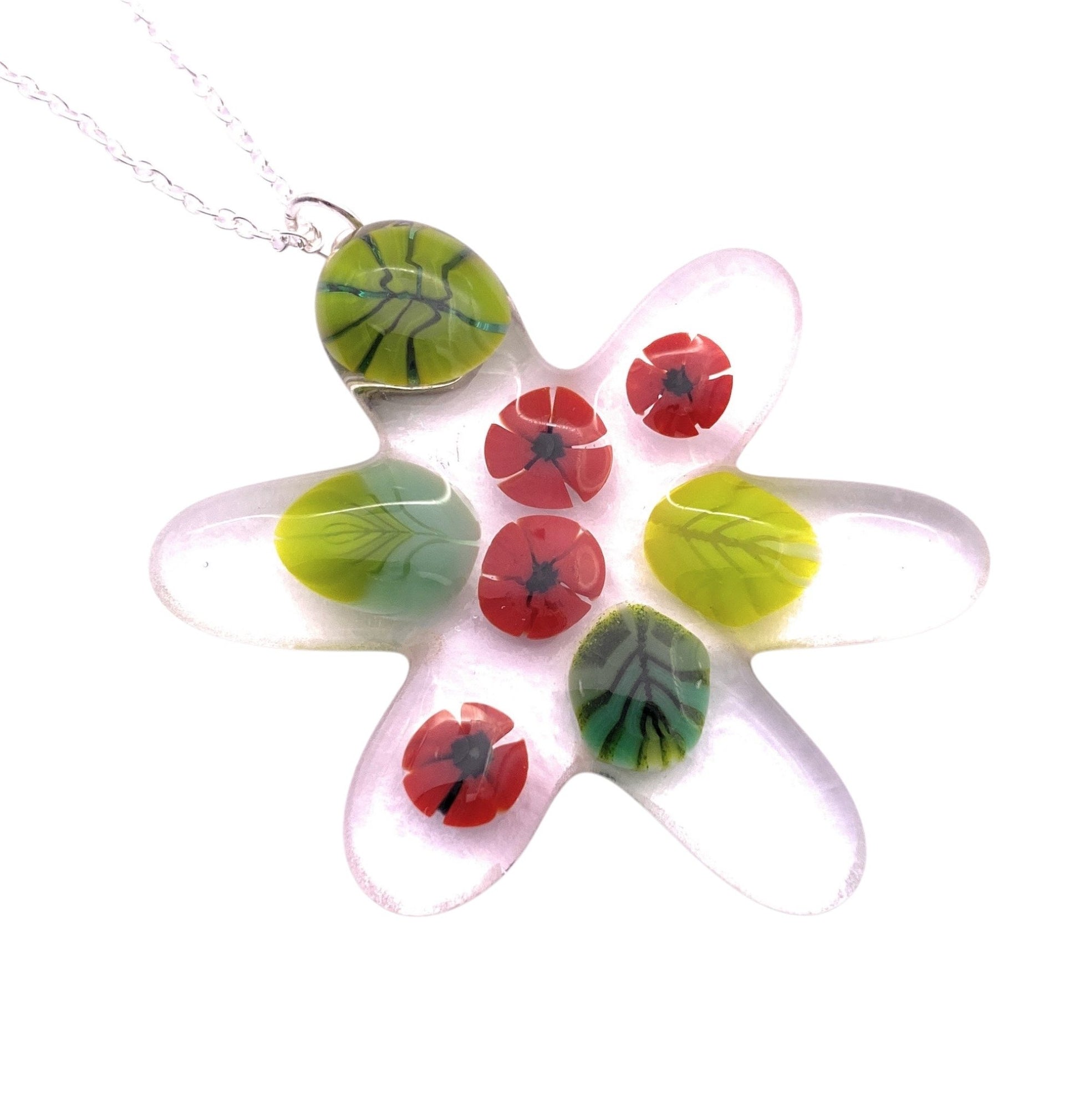 Handmade Glass Pendant - Calon Glass & Murano Passion